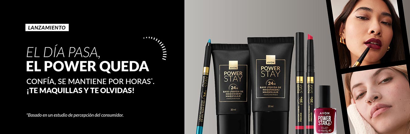 El día pasa, el POWER queda con Avon Power Stay