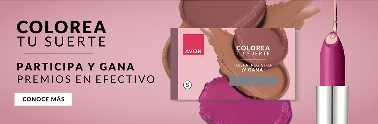 Colorea tu Suerte con Avon