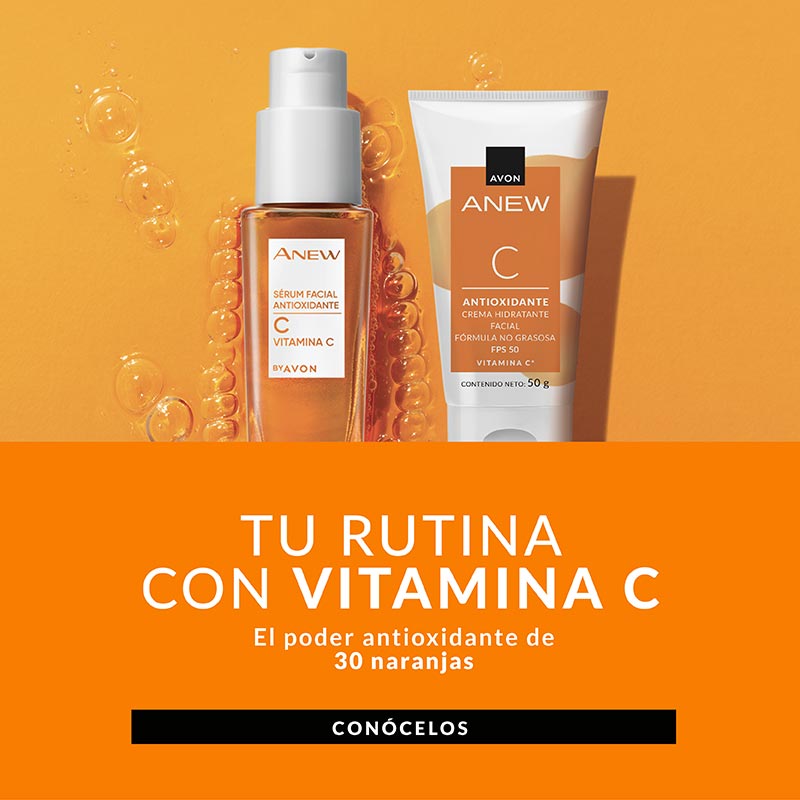 Avon Anew, tu rutina con vitamina C